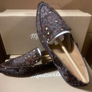Madewell Frances Skimmer Mini Leopard Calf Hair